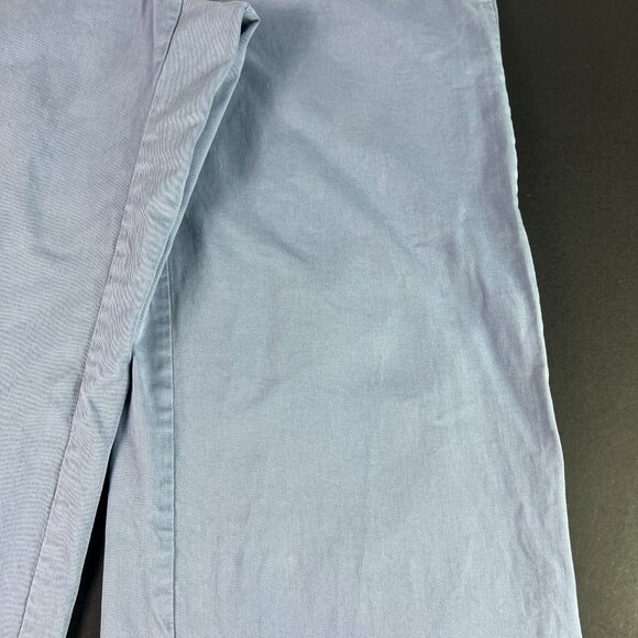 Marine Layer Pants Women's 33x27* Bridget High Rise Wide Leg Crop Blue Tag 14 - Picture 3 of 16